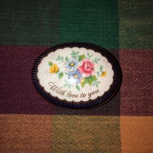 Vintage decorative pill/ ring box